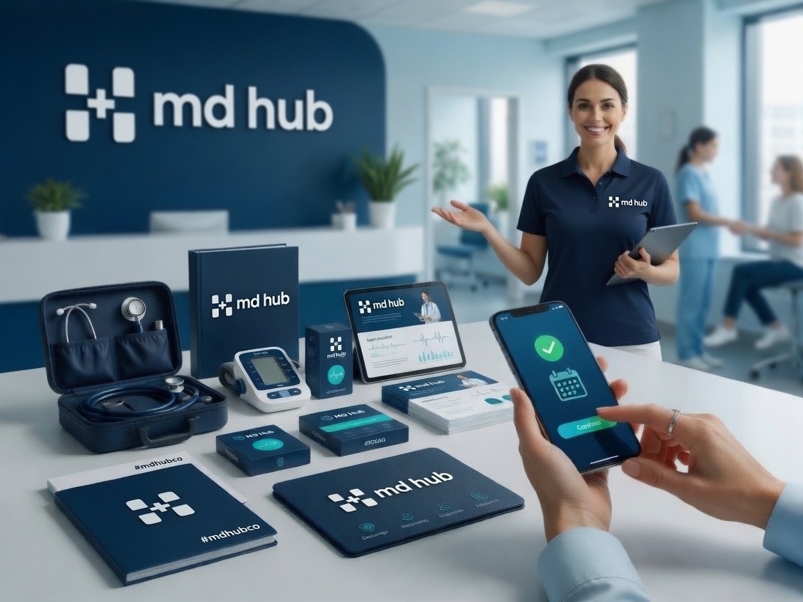 MD Hub workbench lighting